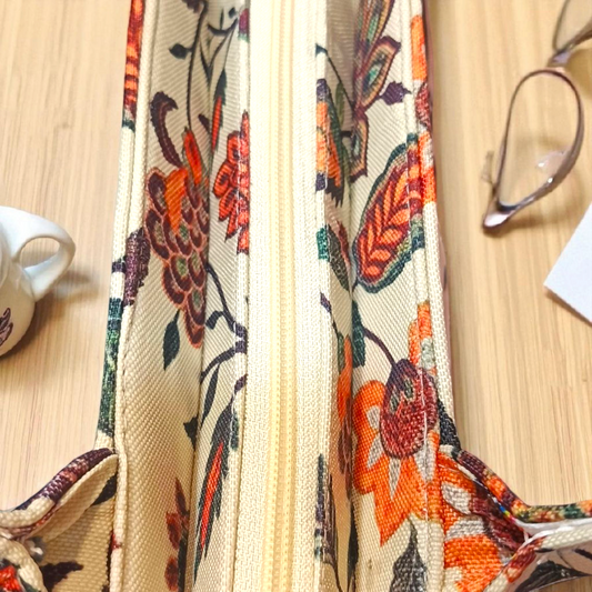 ZELLBURY Rose Dusk Canvas Bag