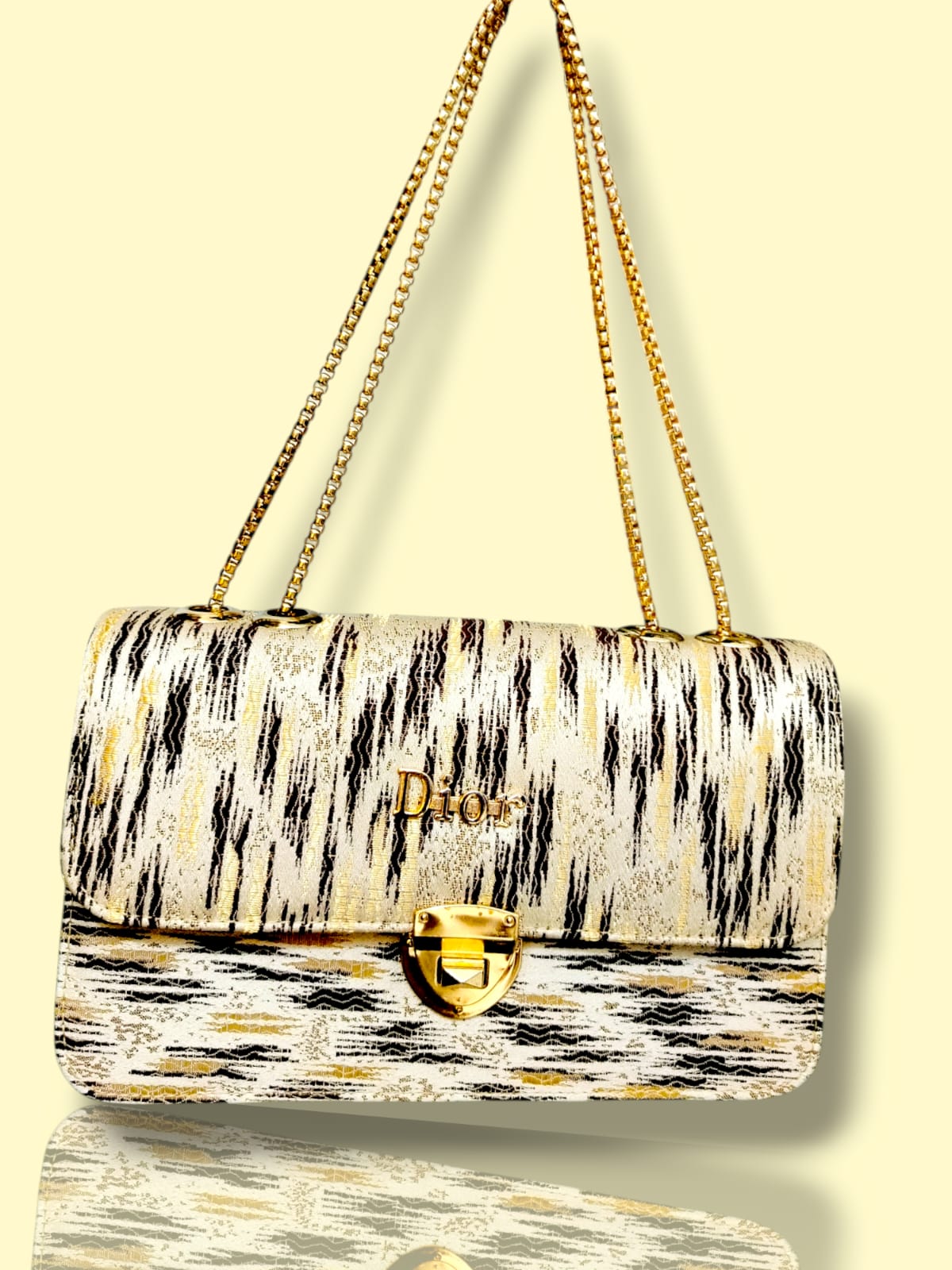 Floral Canvas Crossbody Bag