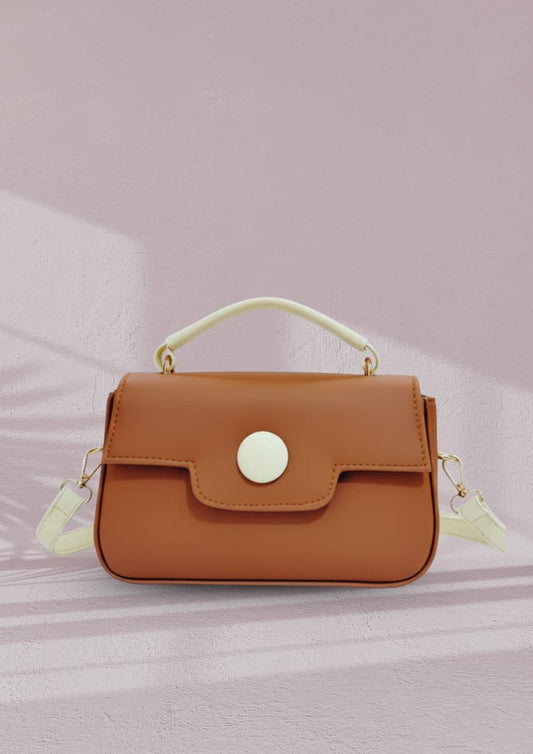 Dot Luxe Crossbody Bag - Black