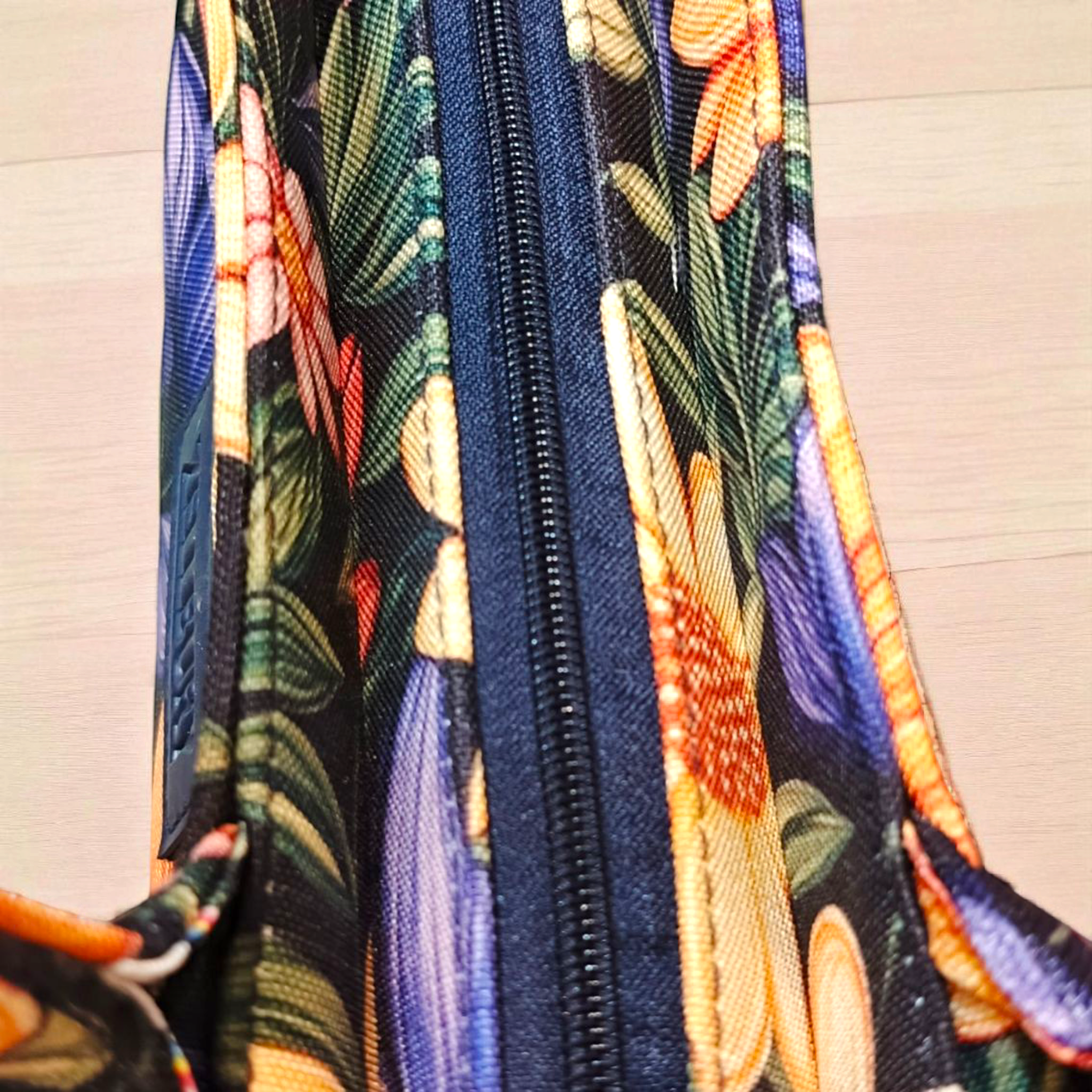 Sun Flower Opaline Canvas Bag