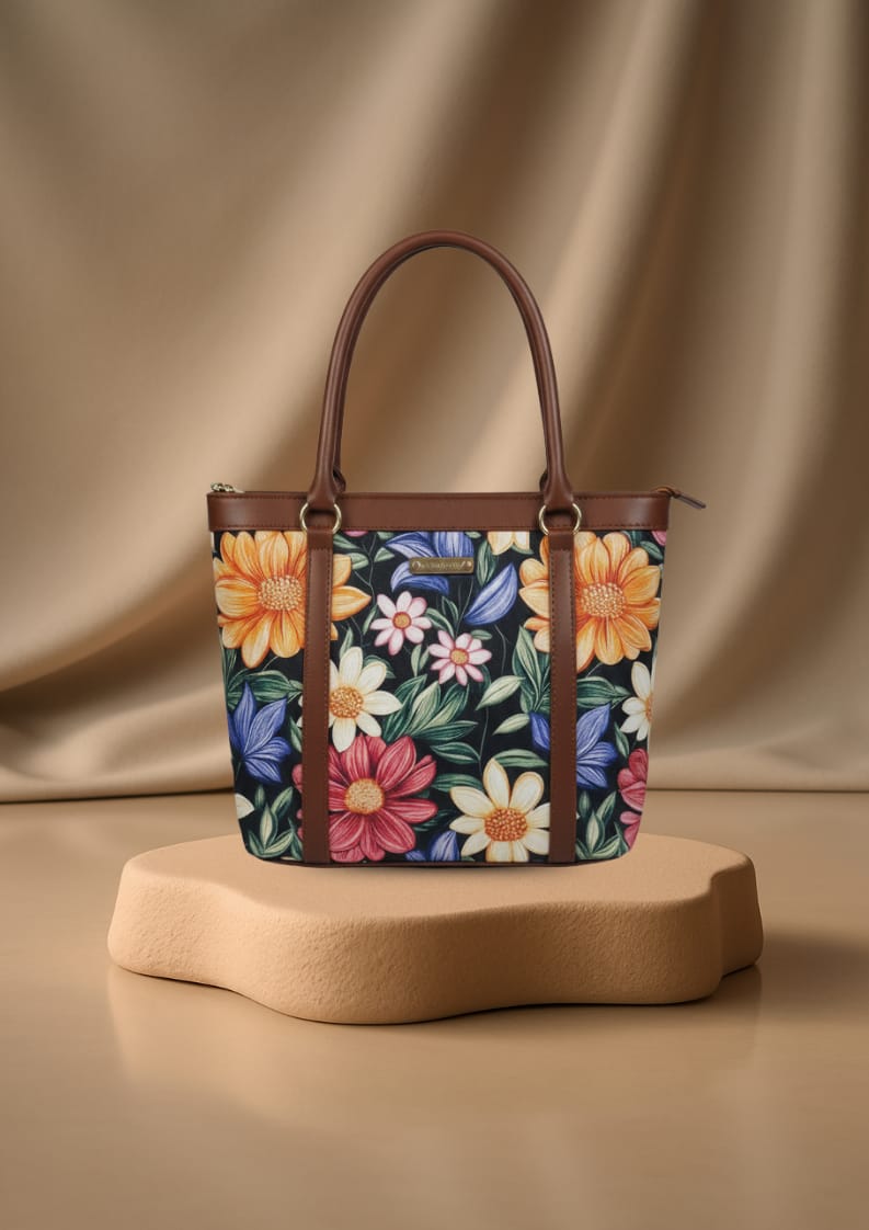 Aura Signature Tote Bag – Premium Printed Collection