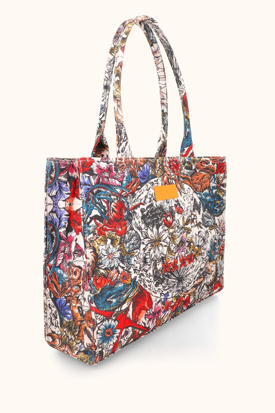 🌸 Floral Canvas Tote Bag