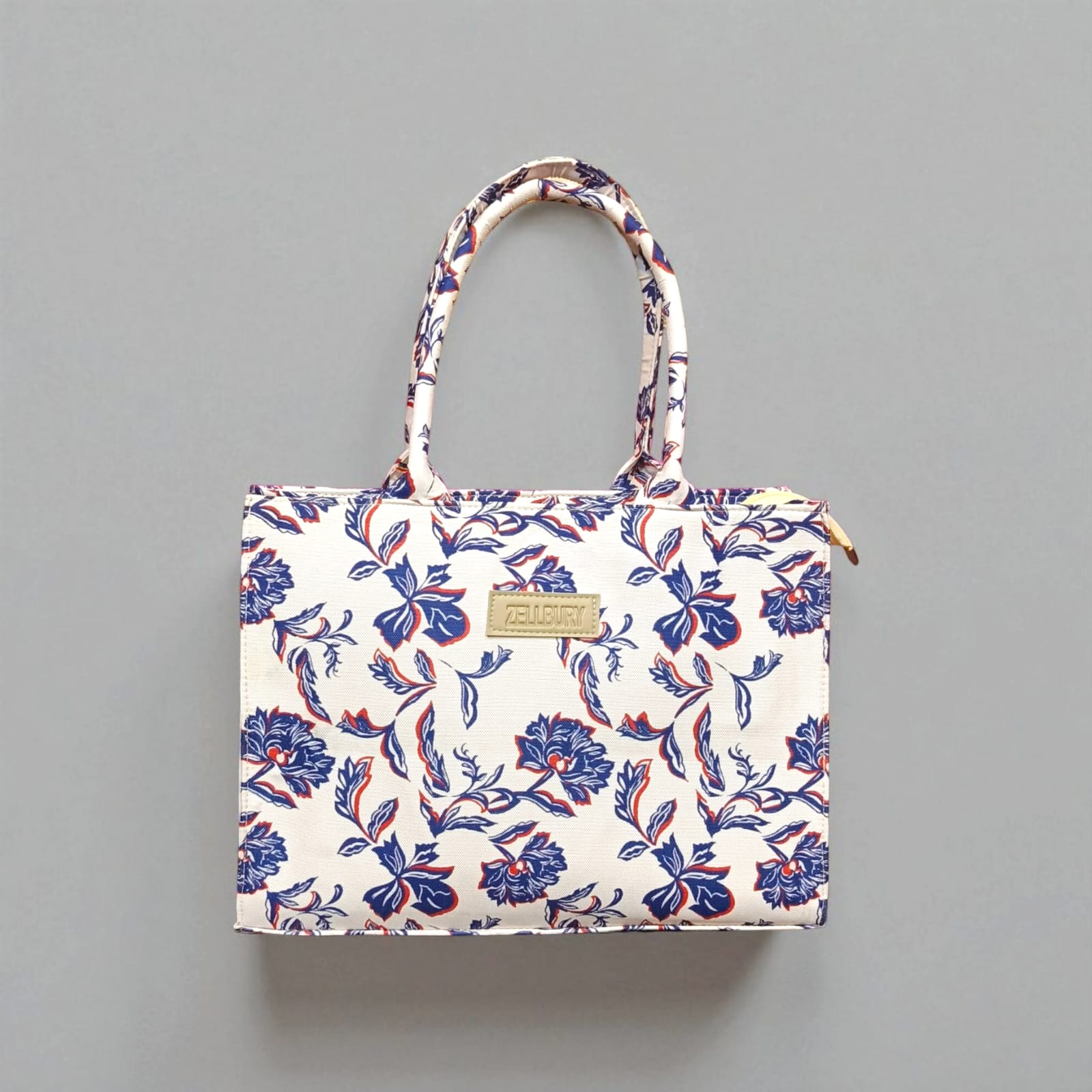 Floral Canvas Tote Bag – Durable & Stylish Everyday Carry