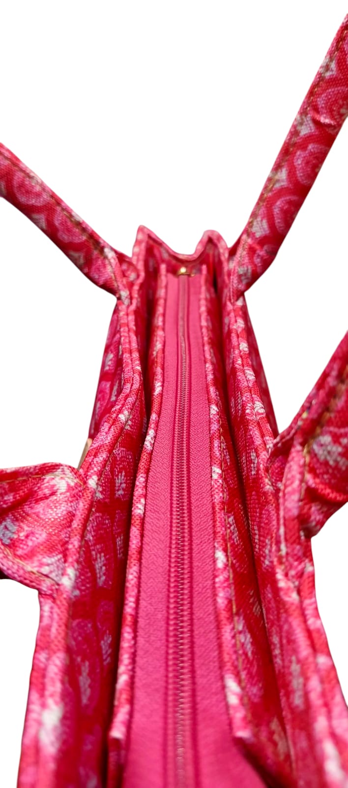 Pink Floral Canvas Tote Bag – Vibrant, Durable & Stylish