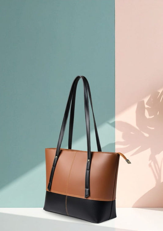 Premium Rexine Tote Bag – Stylish, Spacious & Lightweight