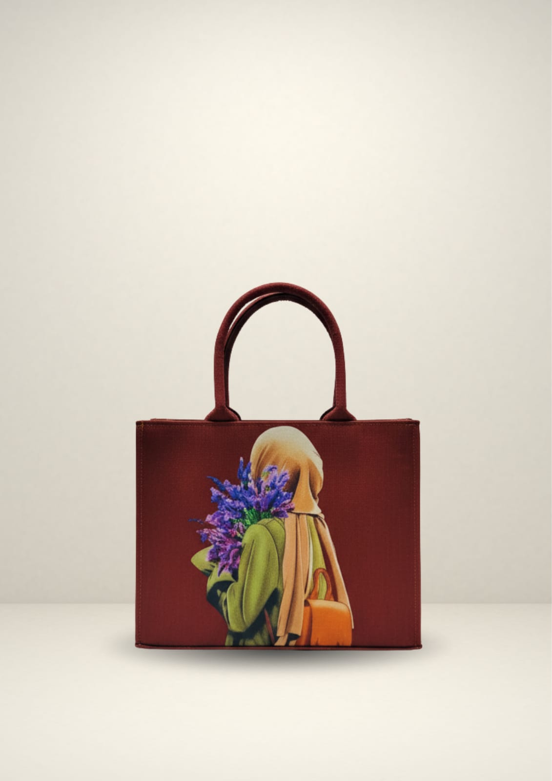 🌸 Hijabee Canvas Tote Bag