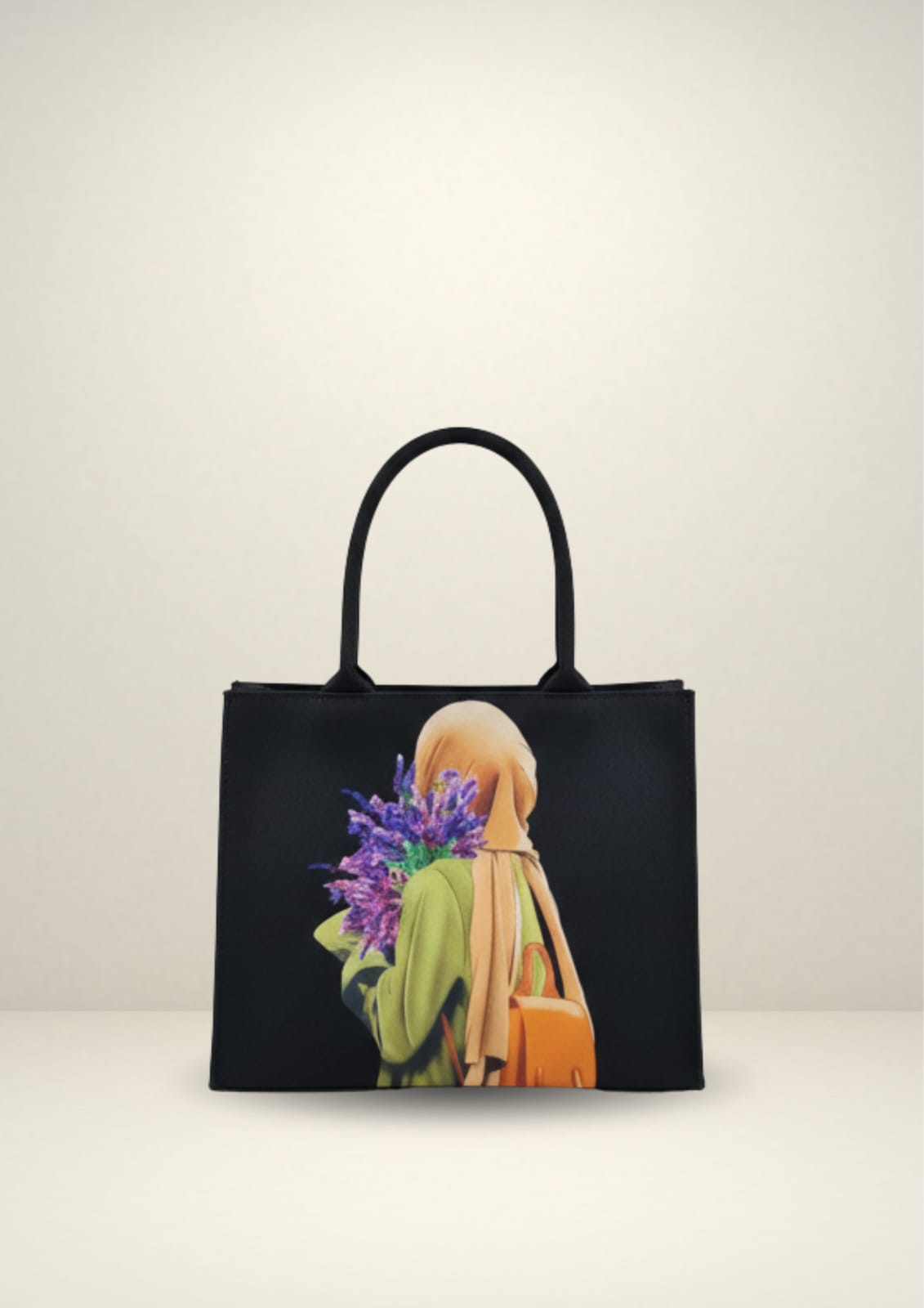 🌸 Hijabee Canvas Tote Bag