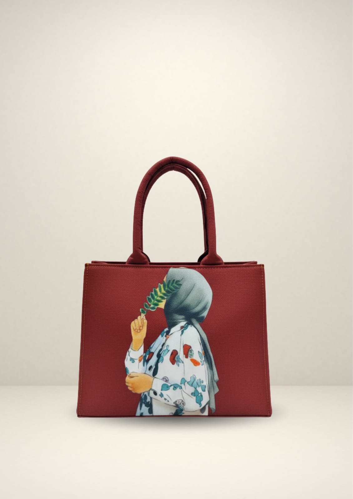 🌸 Hijabee Canvas Tote Bag